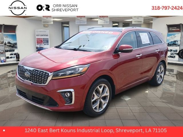 Passion Red 2019 Kia Sorento SX V6 FWD SUV / Crossover Front-Wheel Drive 8-Speed Automatic