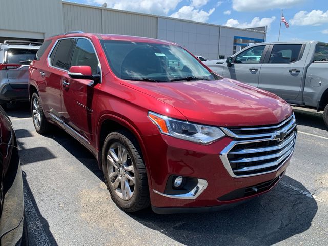 Red Tintcoat 2018 Chevrolet Traverse SUV / Crossover Four-Wheel Drive 9-Speed Automatic