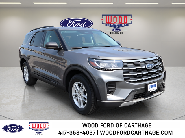 Carbonized Gray Metallic 2026 Ford Explorer SUV / Crossover All-Wheel Drive Automatic
