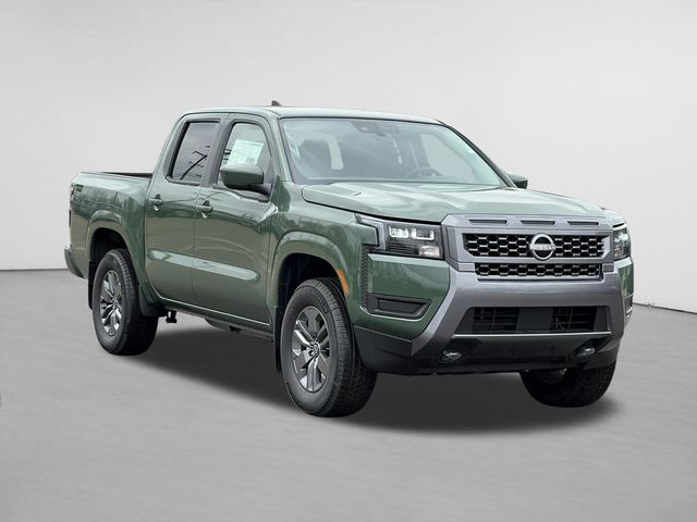 Tactical Green Metallic 2026 Nissan Frontier SV Crew Cab 4WD Pickup Truck Four-Wheel Drive 9-Speed Automatic Overdrive
