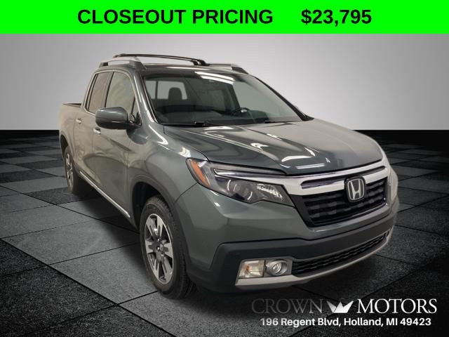 Forest Mist Metallic 2019 Honda Ridgeline RTL-E AWD Pickup Truck All-Wheel Drive 6-Speed Automatic