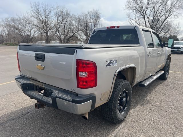 2009 Silver Chevrolet Silverado 2500HD LTZ 4X4 Truck