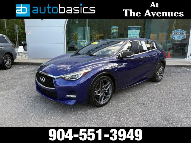 Ink Blue 2017 INFINITI QX30 SUV / Crossover Front-Wheel Drive 7-Speed Automatic