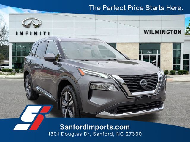 Gray (Gun Metallic) 2023 Nissan Rogue SUV / Crossover All-Wheel Drive Continuously Variable Transmission