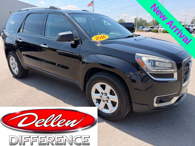 Black (Ebony Twilight Metallic) 2016 GMC Acadia SLE-2 FWD SUV / Crossover Front-Wheel Drive 6-Speed Automatic