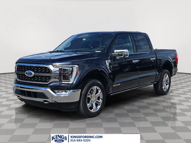 Antimatter Blue Metallic 2022 Ford F-150 Pickup Truck Four-Wheel Drive Automatic
