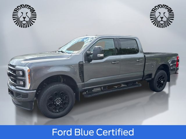 Gray Metallic 2024 Ford F-250 Super Duty Pickup Truck Four-Wheel Drive Automatic