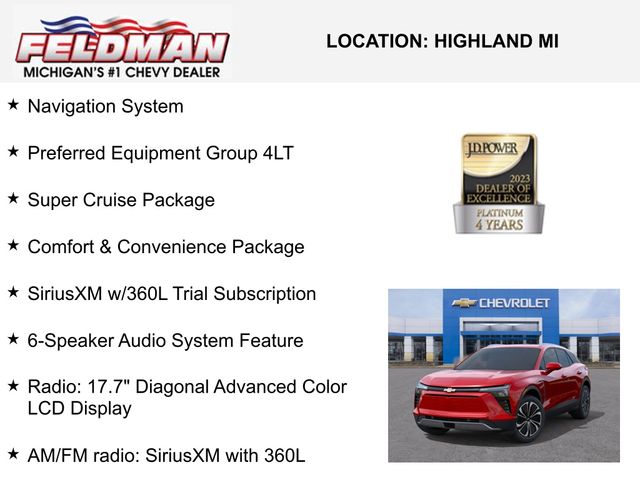 New 2025 Chevrolet Blazer EV For Sale in New Hudson, MI