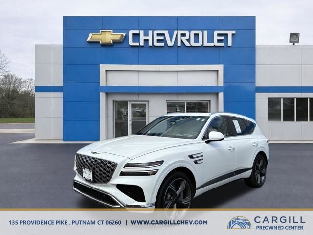 Uyuni White 2025 Genesis GV80 3.5T Prestige AWD SUV / Crossover All-Wheel Drive 8-Speed Automatic