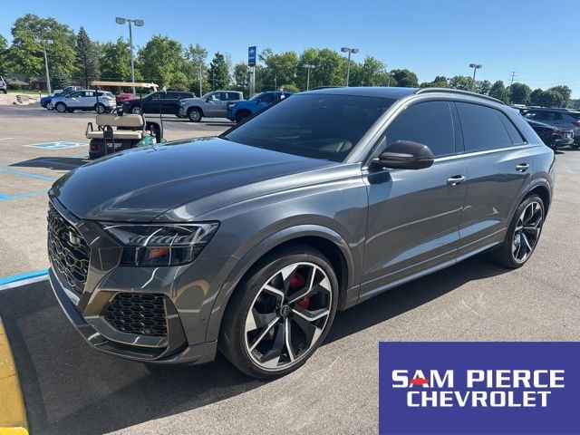 Daytona Gray Pearl 2021 Audi RS Q8 SUV / Crossover All-Wheel Drive 8-Speed Automatic