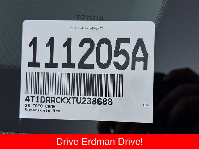 Used 2026 Toyota Camry Sedan