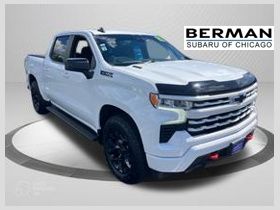 Summit White 2023 Chevrolet Silverado 1500 Pickup Truck Four-Wheel Drive Automatic