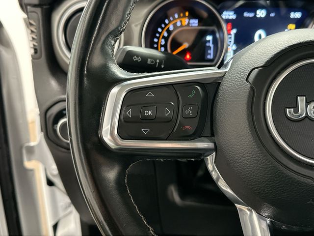 2022 Jeep Wrangler Unlimited Sahara White/off-white at Klick Lewis Buick Chevrolet
