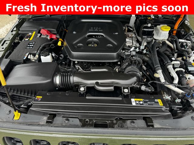 2023 Jeep Wrangler Rubicon 4xe Green at North Houston Mitsubishi