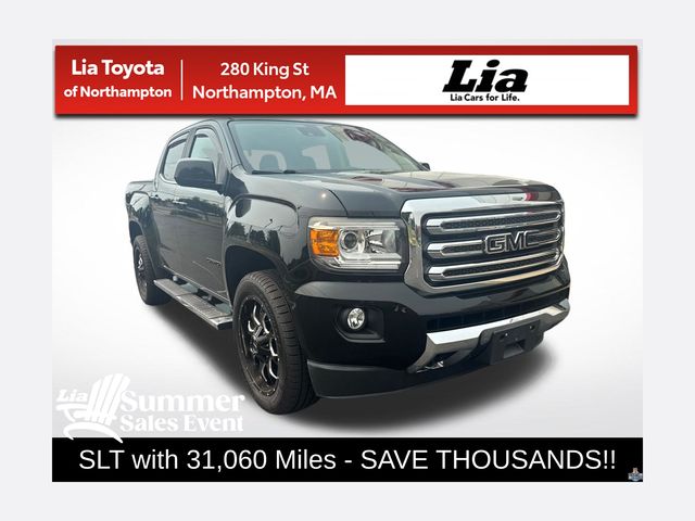 Onyx Black 2017 GMC Canyon Pickup Truck Four-Wheel Drive 8-Speed Automatic