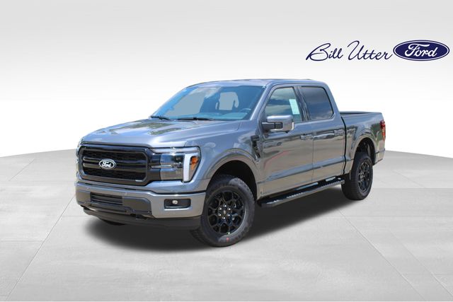 Gray 2026 Ford F-150 Lariat SuperCrew 4WD Pickup Truck Four-Wheel Drive Automatic