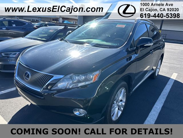 2010 Lexus RX Hybrid 450h AWD