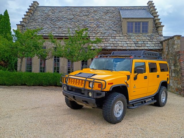 Yellow 2005 Hummer H2 SUV / Crossover Four-Wheel Drive 4-Speed Automatic Overdrive