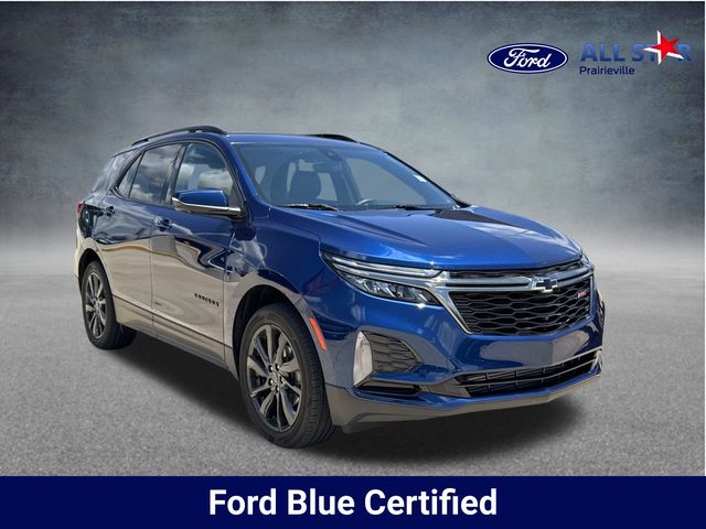 Blue Glow Metallic 2023 Chevrolet Equinox SUV / Crossover Four-Wheel Drive 6-Speed Automatic Overdrive