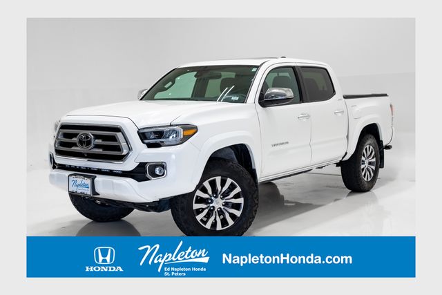 White 2022 Toyota Tacoma Pickup Truck Four-Wheel Drive 6-Speed Automatic