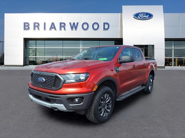 Chili Pepper Red 2019 Ford Ranger XLT SuperCrew 4WD Pickup Truck Four-Wheel Drive Automatic