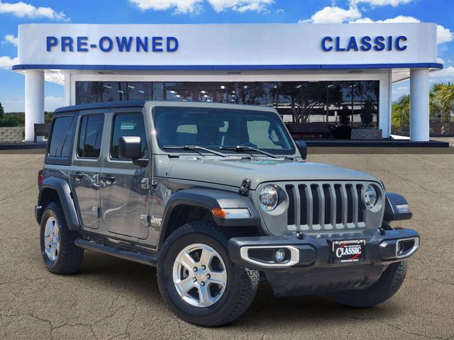 2018 Jeep Wrangler Unlimited Sport S Gray at Joe Myers Mazda Kia