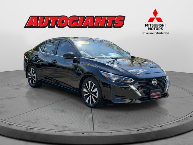 Super Black 2024 Nissan Sentra SV FWD Sedan Front-Wheel Drive Continuously Variable Transmission