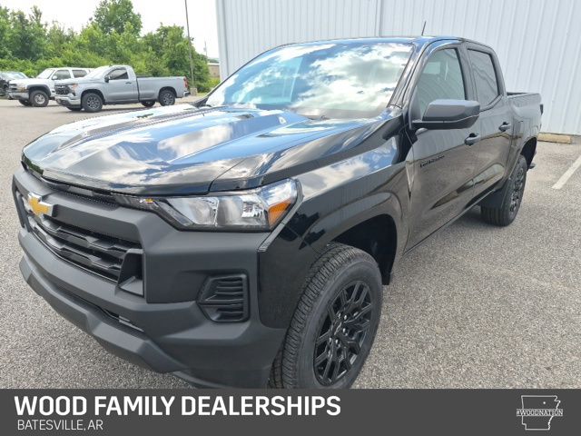 Black 2026 Chevrolet Colorado Pickup Truck Four-Wheel Drive 8-Speed Automatic