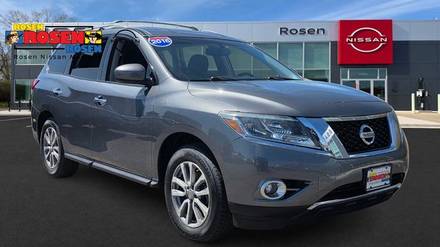Gray (Gun Metallic) 2016 Nissan Pathfinder SV 4WD SUV / Crossover Four-Wheel Drive Continuously Variable Transmission