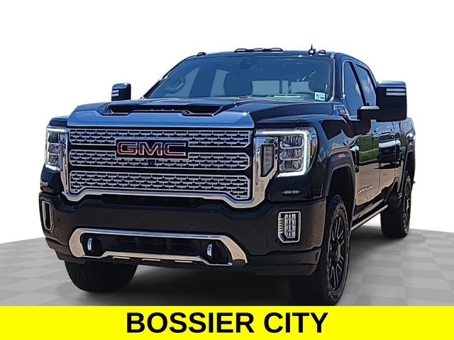 Black (Ebony Twilight Metallic) 2023 GMC Sierra 3500HD Pickup Truck Four-Wheel Drive Automatic