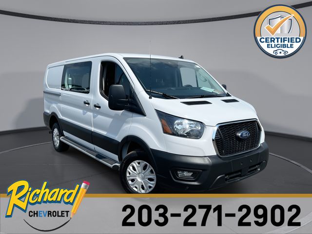 Oxford White 2025 Ford Transit Cargo Van Rear-Wheel Drive 