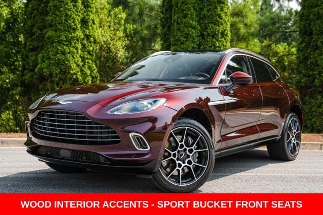 Red (Burgundy) 2021 Aston Martin DBX SUV / Crossover All-Wheel Drive 9-Speed Automatic