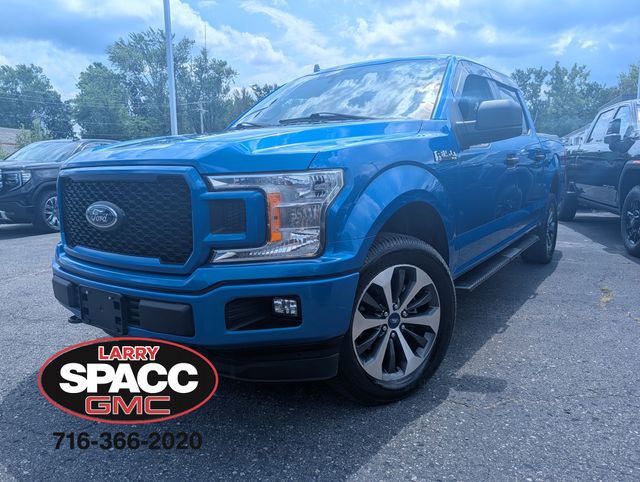 Velocity Blue Metallic 2020 Ford F-150 Pickup Truck Four-Wheel Drive Automatic