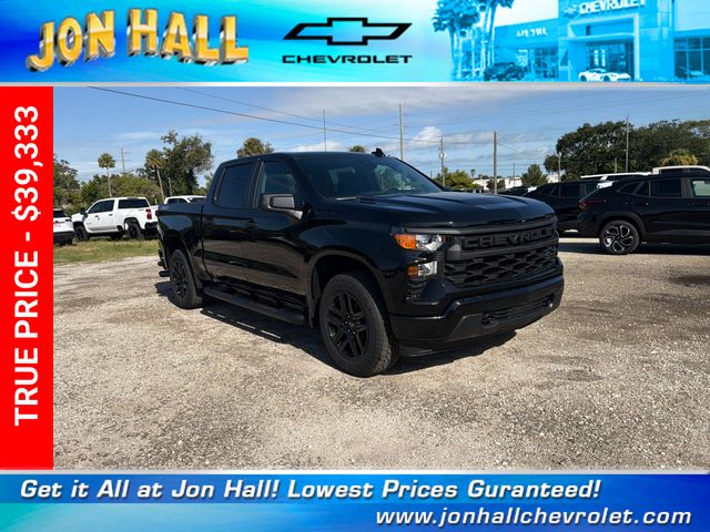 Black 2026 Chevrolet Silverado 1500 Pickup Truck Four-Wheel Drive 8-Speed Automatic