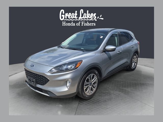 Silver Metallic 2021 Ford Escape SUV / Crossover Front-Wheel Drive 8-Speed Automatic