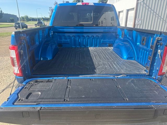 2021 Blue Ford F-150 Lariat 4X4 Truck