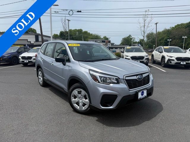 Ice Silver Metallic 2020 Subaru Forester SUV / Crossover All-Wheel Drive Continuously Variable Transmission
