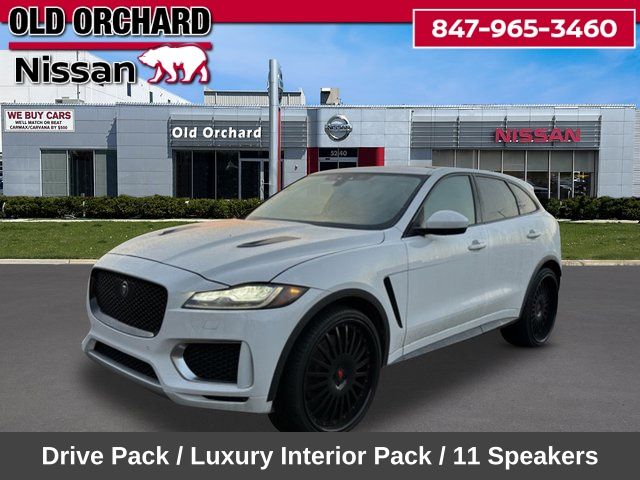 White 2020 Jaguar F-PACE SVR AWD SUV / Crossover All-Wheel Drive 8-Speed Automatic