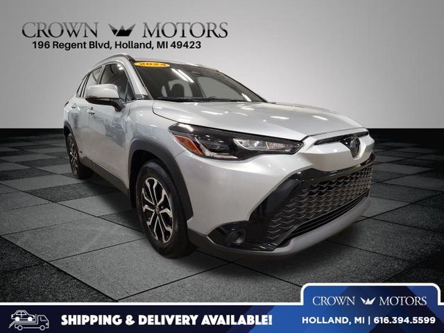 Silver 2024 Toyota Corolla Cross Hybrid SUV / Crossover All-Wheel Drive Continuously Variable Transmission