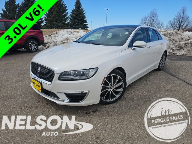White Platinum Clearcoat Metallic 2020 Lincoln MKZ Reserve I AWD Sedan All-Wheel Drive 6-Speed Automatic