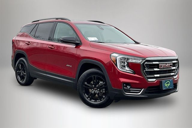 Volcanic Red Tintcoat 2023 GMC Terrain AT4 AWD SUV / Crossover All-Wheel Drive 9-Speed Automatic