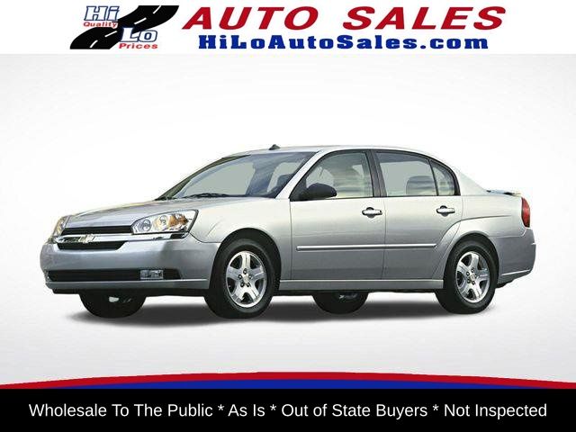 Sport Red Metallic 2004 Chevrolet Classic Sedan Front-Wheel Drive 4-Speed Automatic Overdrive