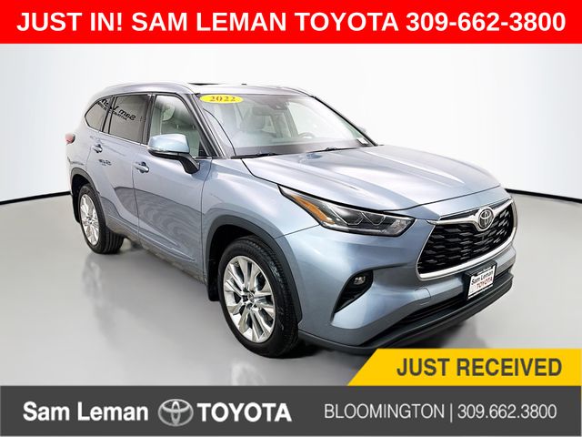 Moon Dust 2022 Toyota Highlander Limited AWD SUV / Crossover All-Wheel Drive 8-Speed Automatic