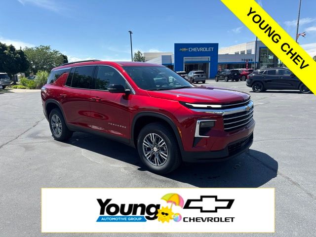 Radiant Red Tintcoat 2026 Chevrolet Traverse SUV / Crossover Four-Wheel Drive 8-Speed Automatic