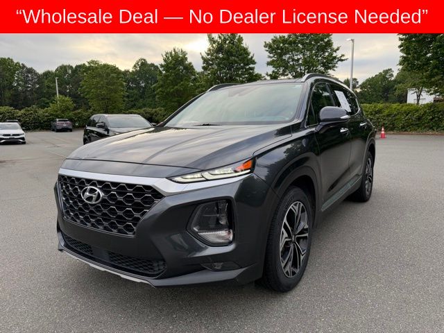 Portofino Gray 2020 Hyundai Santa Fe 2.0T SEL FWD SUV / Crossover Front-Wheel Drive 8-Speed Automatic
