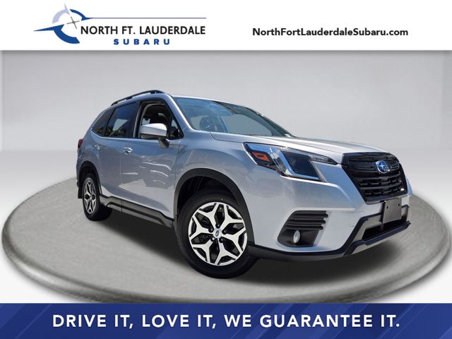 Ice Silver Metallic 2022 Subaru Forester SUV / Crossover All-Wheel Drive Continuously Variable Transmission