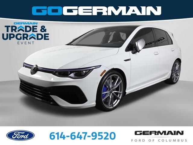 Pure White 2024 Volkswagen Golf R 4Motion Hatchback All-Wheel Drive 6-Speed Manual