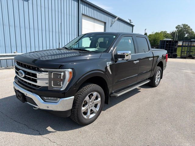 Black Metallic 2022 Ford F-150 Pickup Truck Four-Wheel Drive Automatic
