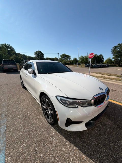 Alpine White 2021 BMW 3 Series Sedan All-Wheel Drive 8-Speed Automatic