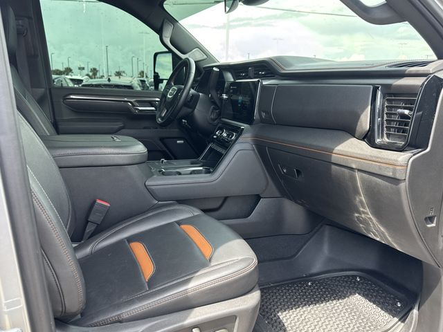 2025 GMC Sierra 2500HD AT4 Silver at Bayway Cadillac of The Woodlands